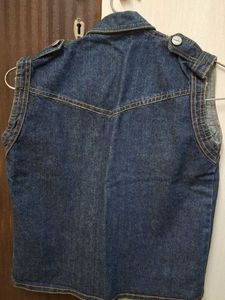 Stylish Denim Vest