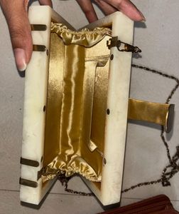 Vintage Marble Clutch