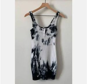Zara Tie-Dye Bodycon Dress