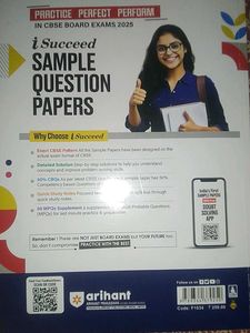 Mathematics 10th Sample Paper Of Arihant