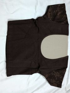 Coffee Color Stretchable Blouse