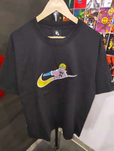 NIKE X NARUTO EMBROIDERY OVERSIZE TEE 😎🔥👀