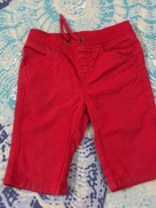Red Boys Clothing Shorts