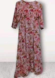 Floral Embroidered Dress