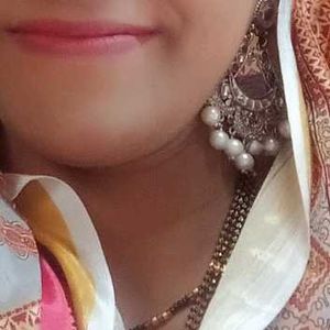 Elegant Silver Tone Dangle Earrings