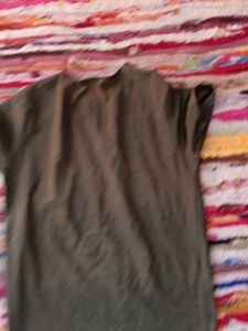 Calvin Kelvin Olive Green Premium New Like T Shirt
