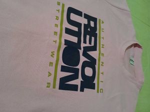 Pink Men T shirt