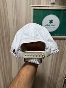 Adidas White Unisex Baseball Cap