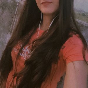 Peach Graphic Tee