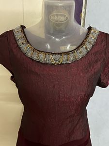 Pintrest Marron Layered Bodycott One Piece