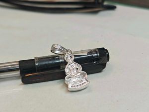 God Pure Silver Pendant