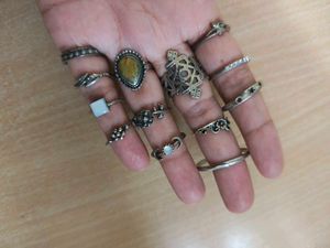 Boho Ring Set