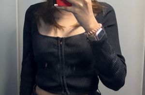Zara Black Top