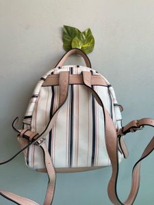 Authentic Guess Striped Backpack