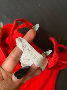 sexy red mini Bodycon