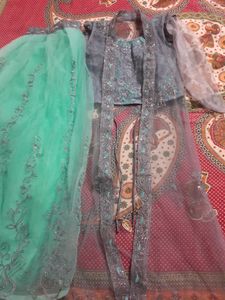 Women&#39;s Lehenga with Shrug