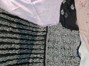 Embroidered Semi-Formal Top
