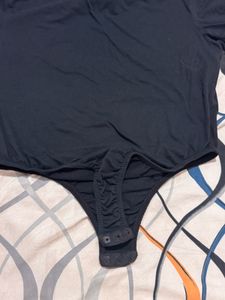 Black Bodysuit Top