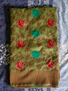 Beautiful Organza Floral Saree