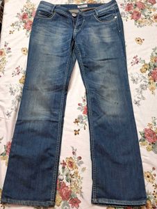 Lee Leola Low Rise Flared Jeans Size 32