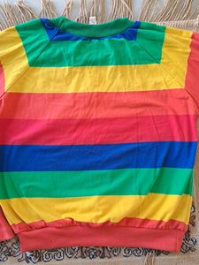 Multicolored Full sleeves Women Top