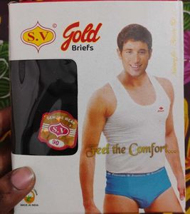 S.V. Gold Briefs - Pack of 6