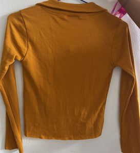 Retro Ribbed Knit Top