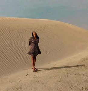 Stylish Zebra Print Midi Dress