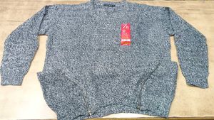 Stylish Gray Zipper Sweater