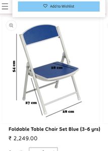 Kids Study Table Chair