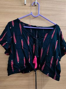 INDYA - Co-ord Set | Crop Top and Sharara