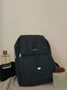 Aesthetic Blue College Bag