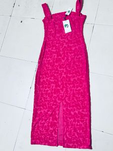 Pink Bodycon Dress Size S