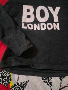 Crop Black Hoodie