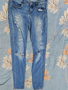 Distressed Jeans