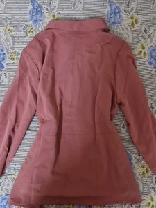 Mauve Button-Down Shirt