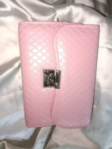 Pink Quilted Handbag