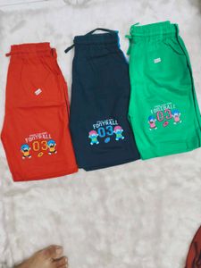 Red Football Shorts for boys price per piece