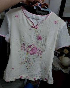 Chinese Pink Top