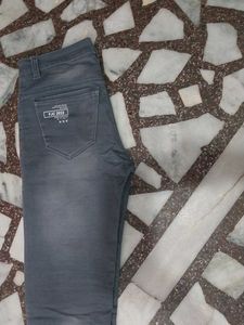 Gray Denim Jeans