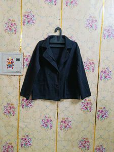 🇳🇿💫💗Chic Black Double-Breasted Blazer