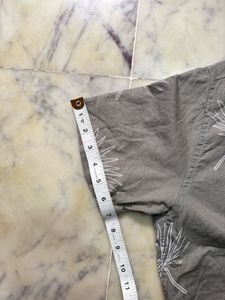 Leaf Print Casual Shirt
