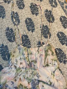 Floral Tiered Mini Dress