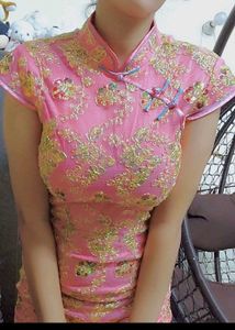 Perfect Embroidered Cheongsam