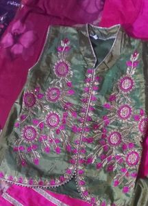 Punjabi Suit With Patiyala Salwar And Kooti