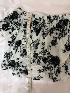 Off Shoulder Floral Top