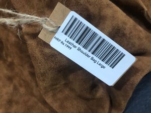 Leather Brown Hobo Bag Large