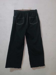 Wide Leg Cropped Pants