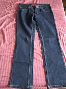 Dark Navy Blue Denim In Excellent Condition