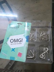 Pack Of 4 Metal Puzzle